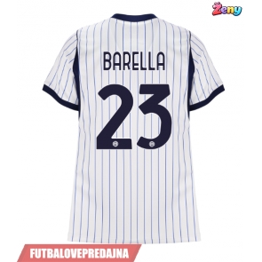 Lacne Ženy Futbalové dres Inter Milan Nicolo Barella #23 2026-27 Krátky Rukáv - Preč